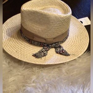 NEW! Wyeth Boho straw rancher